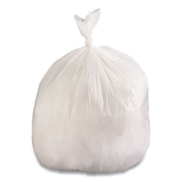 Boardwalk® Low-density Waste Can Liners, 33 Gal, 0.6 Mil, 33 X 39, White, 6 Rolls Of 25 Bags freeshipping - TVN Wholesale